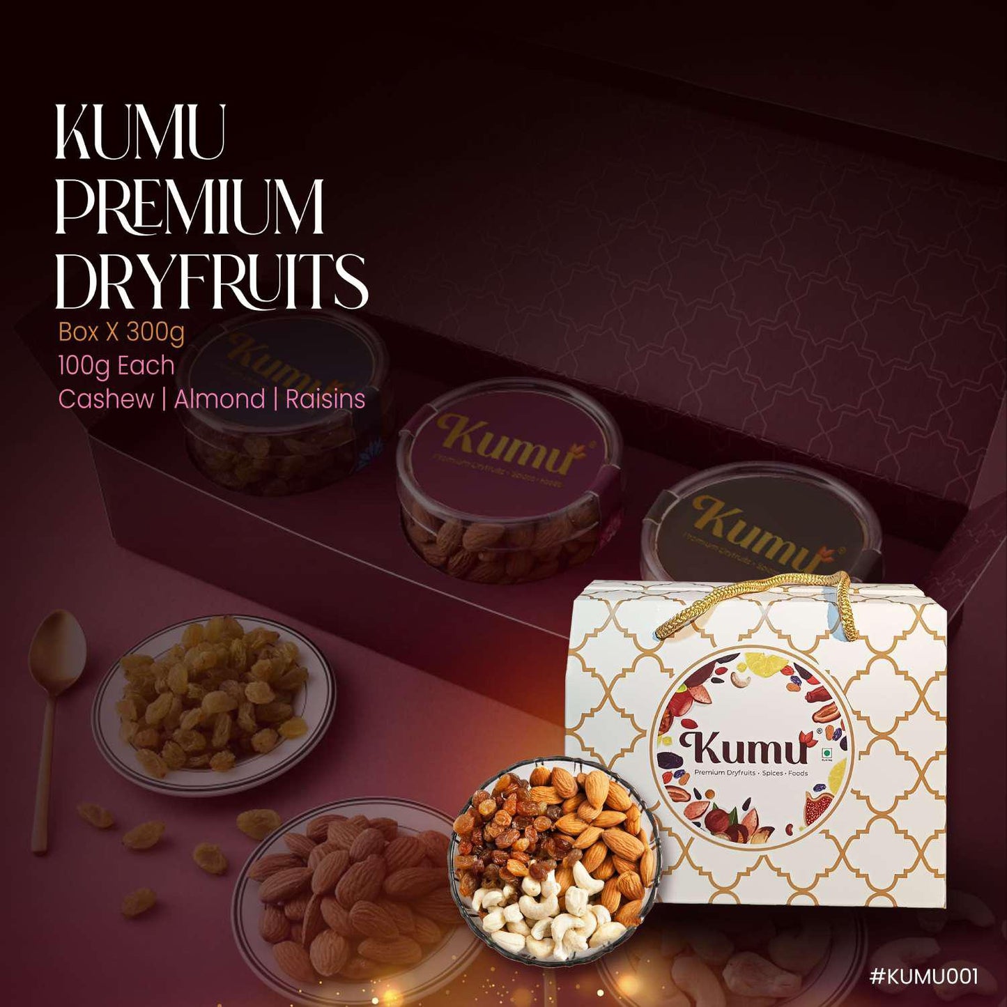 KUMU Dryfruit Gift Hamper
